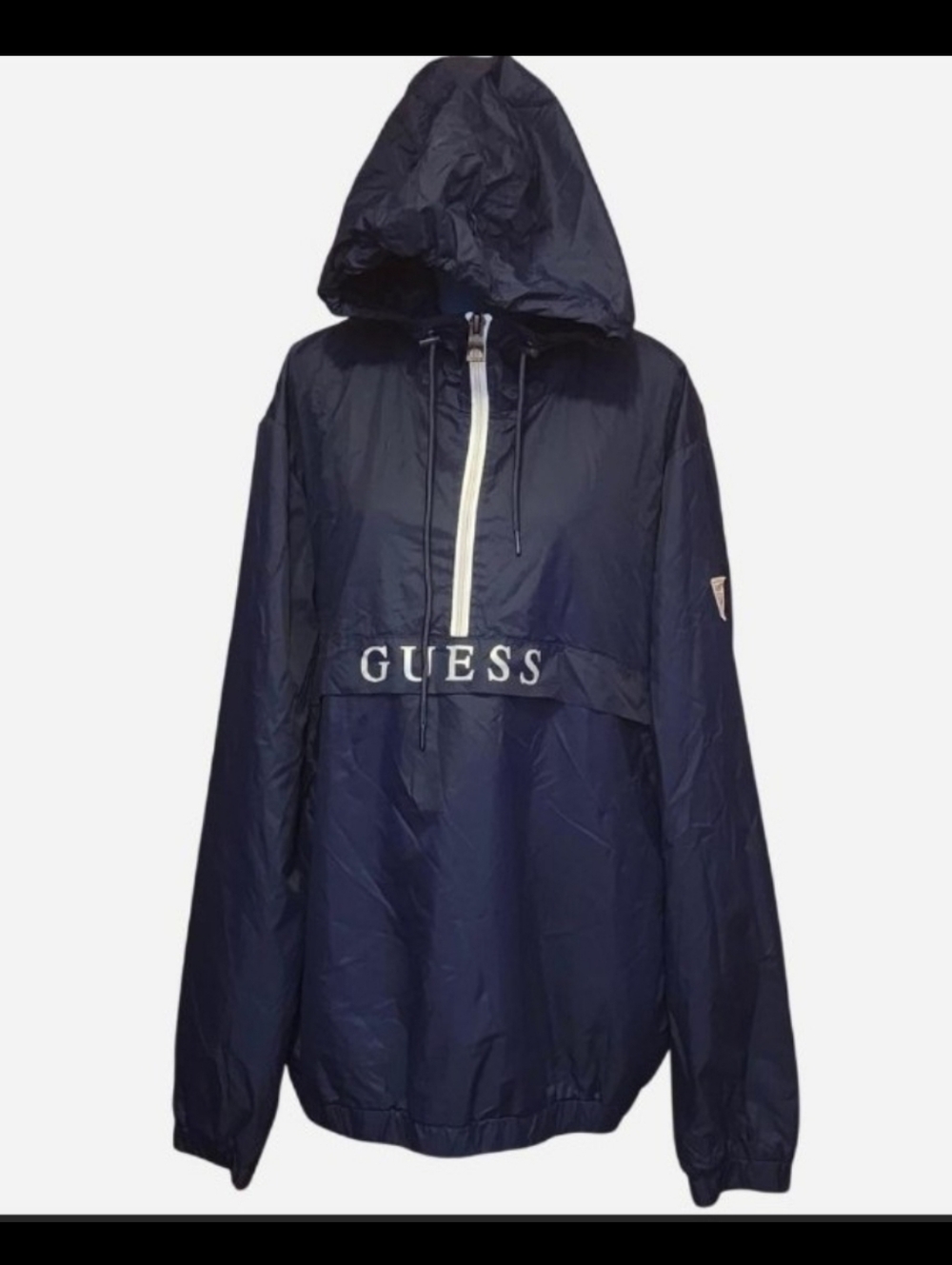 Guess Windbreaker hoodie size Xxl Like New Condition Very Nice